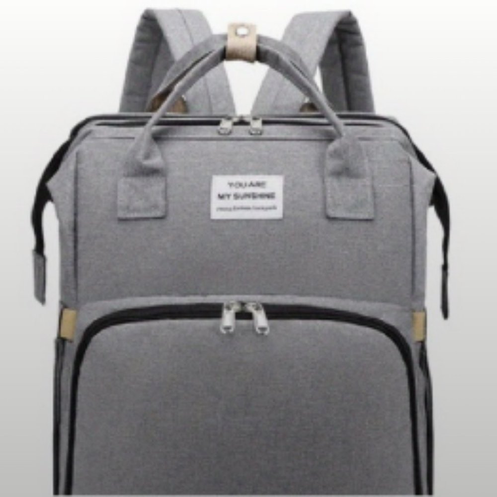 1pc Large Capacity Diaper Bag, Mom Portable Backpack